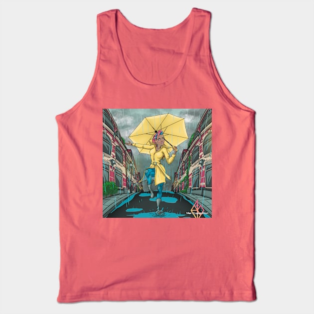 Reva Prisma dancing in the rain Tank Top by Mei.illustration